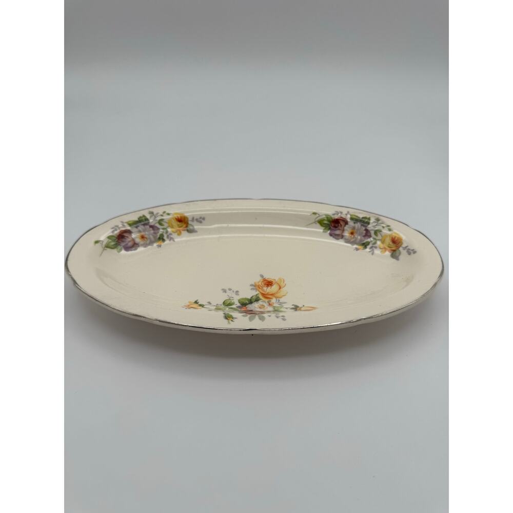 Crooksville China Company Plate Vintage